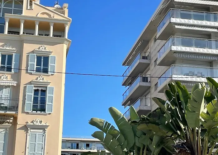 Appartamento #26 Idealy Located Flat Ac 2mins Walk To Sea Balcony Nizza